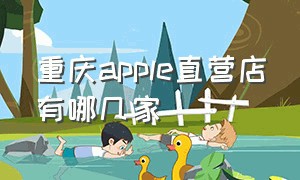 重庆apple直营店有哪几家