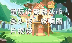 星际传奇游戏币多少钱一枚啊图片视频