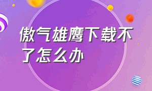 傲气雄鹰下载不了怎么办