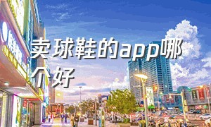 卖球鞋的app哪个好