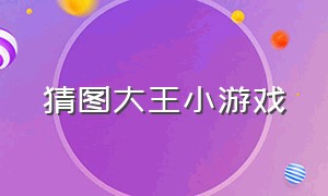 猜图大王小游戏