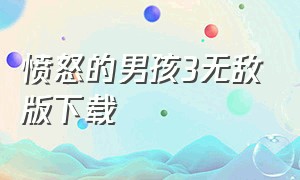 愤怒的男孩3无敌版下载