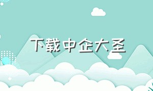 下载中企大圣