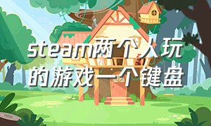 steam两个人玩的游戏一个键盘