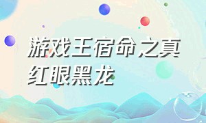 游戏王宿命之真红眼黑龙