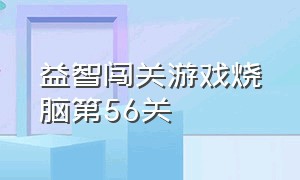 益智闯关游戏烧脑第56关