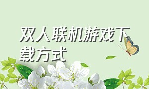 双人联机游戏下载方式