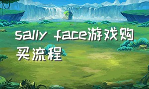 sally face游戏购买流程