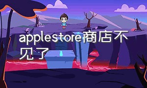 applestore商店不见了