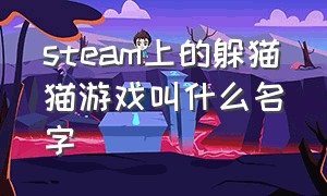 steam上的躲猫猫游戏叫什么名字