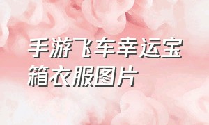 手游飞车幸运宝箱衣服图片