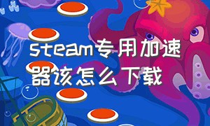 steam专用加速器该怎么下载