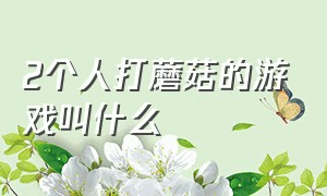 2个人打蘑菇的游戏叫什么