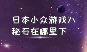 日本小众游戏八秘石在哪里下