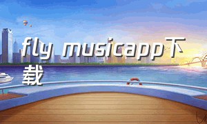 fly musicapp下载