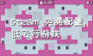 steam 免费配置低飞行游戏