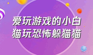 爱玩游戏的小白猫玩恐怖躲猫猫