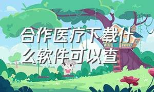 合作医疗下载什么软件可以查