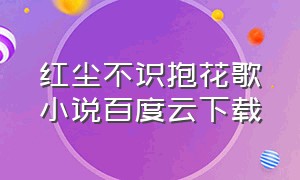 红尘不识抱花歌小说百度云下载