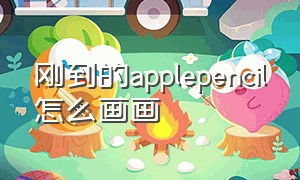 刚到的applepencil怎么画画