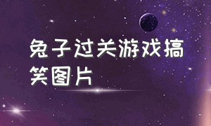 兔子过关游戏搞笑图片