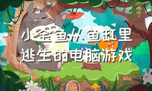 小金鱼从鱼缸里逃生的电脑游戏