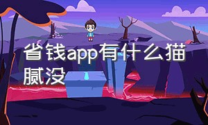 省钱app有什么猫腻没