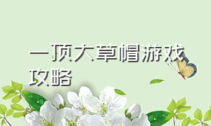 一顶大草帽游戏攻略