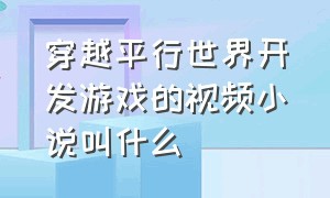 穿越平行世界开发游戏的视频小说叫什么