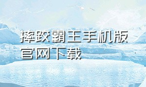 摔跤霸王手机版官网下载