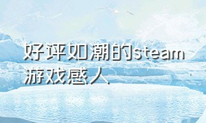 好评如潮的steam游戏感人