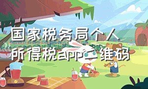 国家税务局个人所得税app二维码