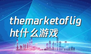 themarketoflight什么游戏