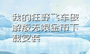 我的狂野飞车破解版无限金币下载安装