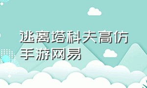 逃离塔科夫高仿手游网易