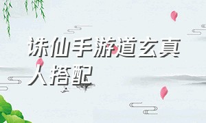 诛仙手游道玄真人搭配