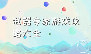 武器专家游戏攻略大全