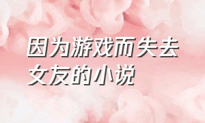 因为游戏而失去女友的小说