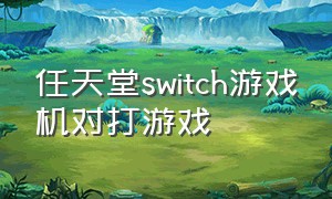 任天堂switch游戏机对打游戏