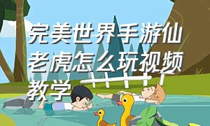 完美世界手游仙老虎怎么玩视频教学