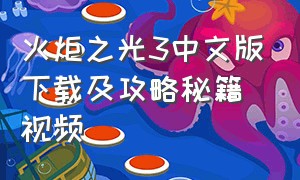 火炬之光3中文版下载及攻略秘籍视频