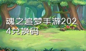 魂之追梦手游2024兑换码