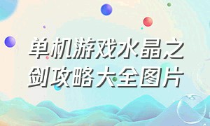 单机游戏水晶之剑攻略大全图片