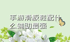 手游滑板鞋配什么辅助最强