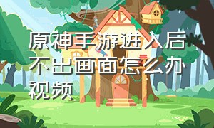 原神手游进入后不出画面怎么办视频