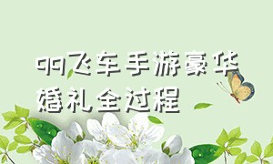 qq飞车手游豪华婚礼全过程