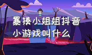 暴揍小姐姐抖音小游戏叫什么