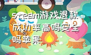 steam游戏退款成功率高吗安全吗苹果