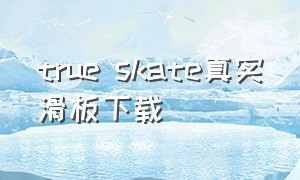 true skate真实滑板下载