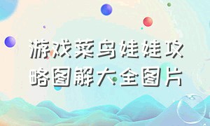 游戏菜鸟娃娃攻略图解大全图片